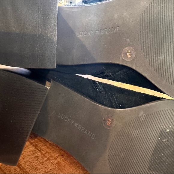 Lucky Brand from Nordstrom block Heel Suede ankle booties - Picture 12 of 13